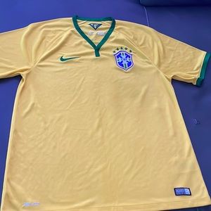 A yellow and green Nike jersey come on let’s get it